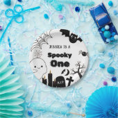 Halloween Sppoky 1. Geburtstagsparty Pappteller (Party)