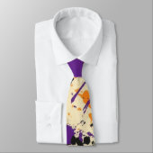 Halloween-Spritzer Krawatte (Gebunden)