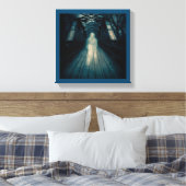 Halloween - Spuk Bridge 1 Leinwanddruck (Insitu (Schlafzimmer))