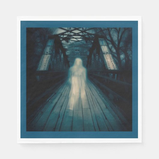 Halloween - Spuk Bridge 1 Serviette (Vorderseite)