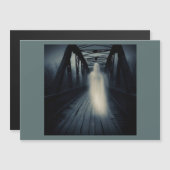 Halloween - Spuk Bridge 3 Magnetkarte (Vorne/Hinten)