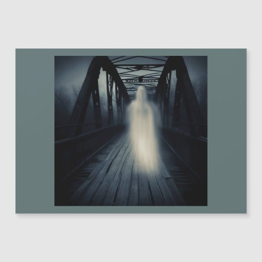Halloween - Spuk Bridge 3 Magnetkarte (Vorderseite)