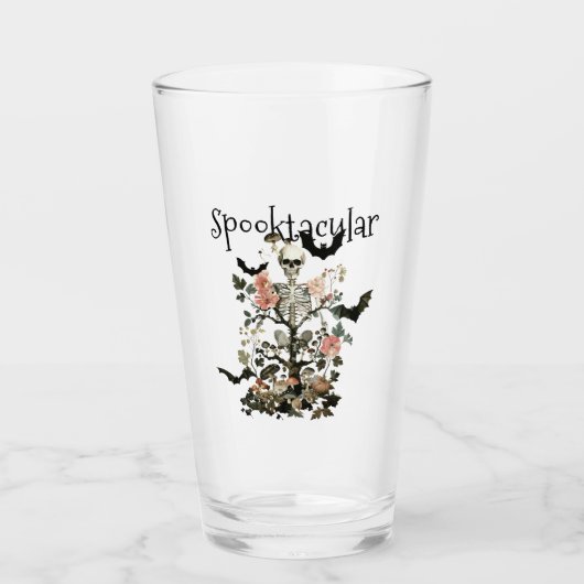 Halloween Spuk Forest Costume Party Beer Glas (Vorderseite)