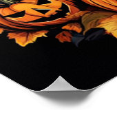 Halloween-Spuk Freude Poster (Ecke)