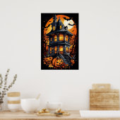 Halloween-Spuk Freude Poster (Küche)