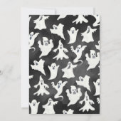 Halloween-Spuk Ghost-Party Einladung (Rückseite)