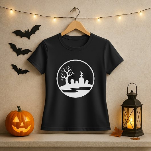 Halloween Spuk Graveyard T-Shirt