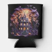 Halloween - Spuk Haus 2 Dosenkühler (Vorderseite)