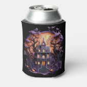 Halloween - Spuk Haus 2 Dosenkühler (Kanne Rückseite)