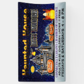 Halloween Spuk House Banner (Vertikal)