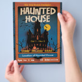 Halloween Spuk House Flyer (Hand)