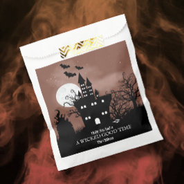 Halloween Spuk House Geschenktütchen