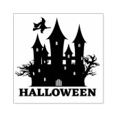 Halloween Spuk House Gummistempel (Prägung)