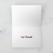 Halloween Spuk House Karte (Innenseite)