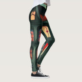 Halloween Spuk House Leggings (Rechts)