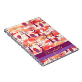 Halloween Spuk House Personalisiert-Notebook Notizblock (Rechte Seite)
