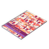 Halloween Spuk House Personalisiert-Notebook Notizblock (Linke Seite)