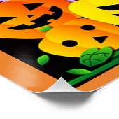 Halloween Spuk House Poster (Ecke)