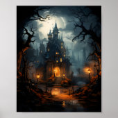 Halloween Spuk House Poster (Vorne)
