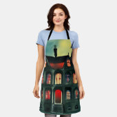 Halloween Spuk House Schürze (Getragen)