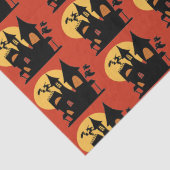 Halloween Spuk House Seidenpapier (Detail)