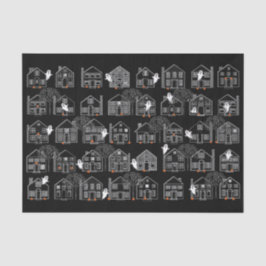 Halloween Spuk House Seidenpapier