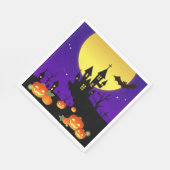 Halloween Spuk House Serviette (Ecke)