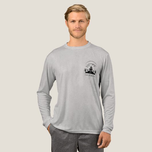 Halloween Spuk House Shirt - Funny & Spooky Gra (Volle Vorderseite)