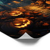 Halloween Spuk House Spooky Autumn Hexchy Vibe Poster (Ecke)