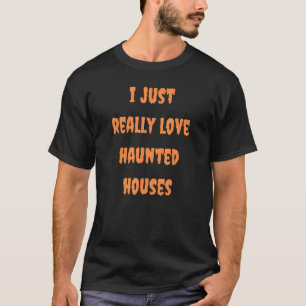 Halloween Spuk House Spooky Herbstbeginn oder T-Shirt