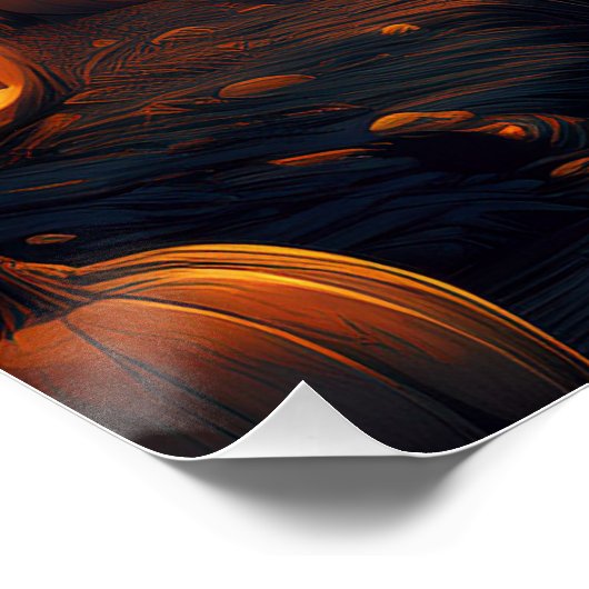 Halloween Spuk House Trick oder Treaters Poster (Ecke)