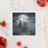 Halloween Spuk House Trick oder Treaters Serviette (Beispiel)