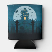 Halloween Spuk House und Grave Yard Dosenkühler (Rückseite)