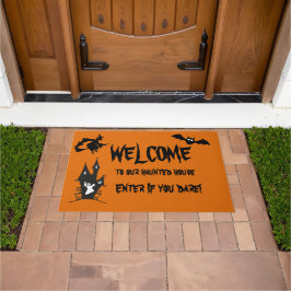 Halloween Spuk House Welcome Door Mat Fußmatte