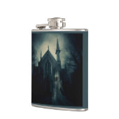 Halloween - Spuk Kirche 2 Flachmann (Links)