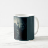 Halloween - Spuk Kirche 2 Kaffeetasse (VorderseiteRechts)