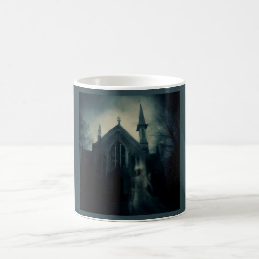 Halloween - Spuk Kirche 2 Kaffeetasse (Mittel)