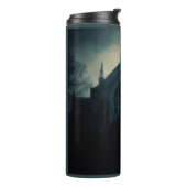 Halloween - Spuk Kirche 2 Thermosbecher (Nach links gedreht)
