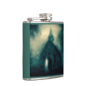 Halloween - Spuk Kirche 4 Flachmann (Rechts)