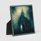 Halloween - Spuk Kirche 4 Fotoplatte (Vorderseite)