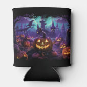 Halloween - Spuk Kürbis Dosenkühler (Rückseite)