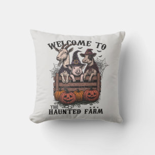 Halloween Spuk Landtiere Kissen
