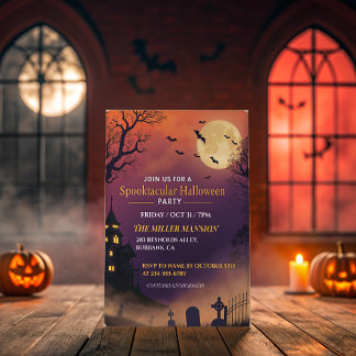 Halloween | Spuk Mansion Gothic Einladung