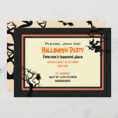 Halloween Spuk Place Party Einladung 5" x 7" (Vorne/Hinten)