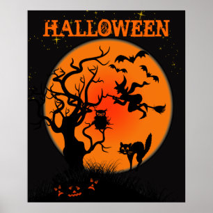 Halloween Spuk Place Poster