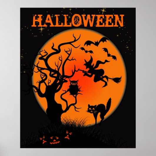 Halloween Spuk Place Poster (Vorne)