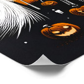 Halloween-Spuk Poster (Ecke)