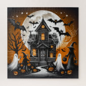 Halloween-Spuk Puzzle (Vertikal)