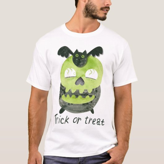 Halloween Spuk Spaß für alle Altersgruppen. T-Shirt (Vorderseite)