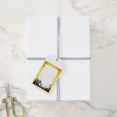 Halloween Spuk Village - Geschenkmarke Geschenkanhänger (Mit Garn)